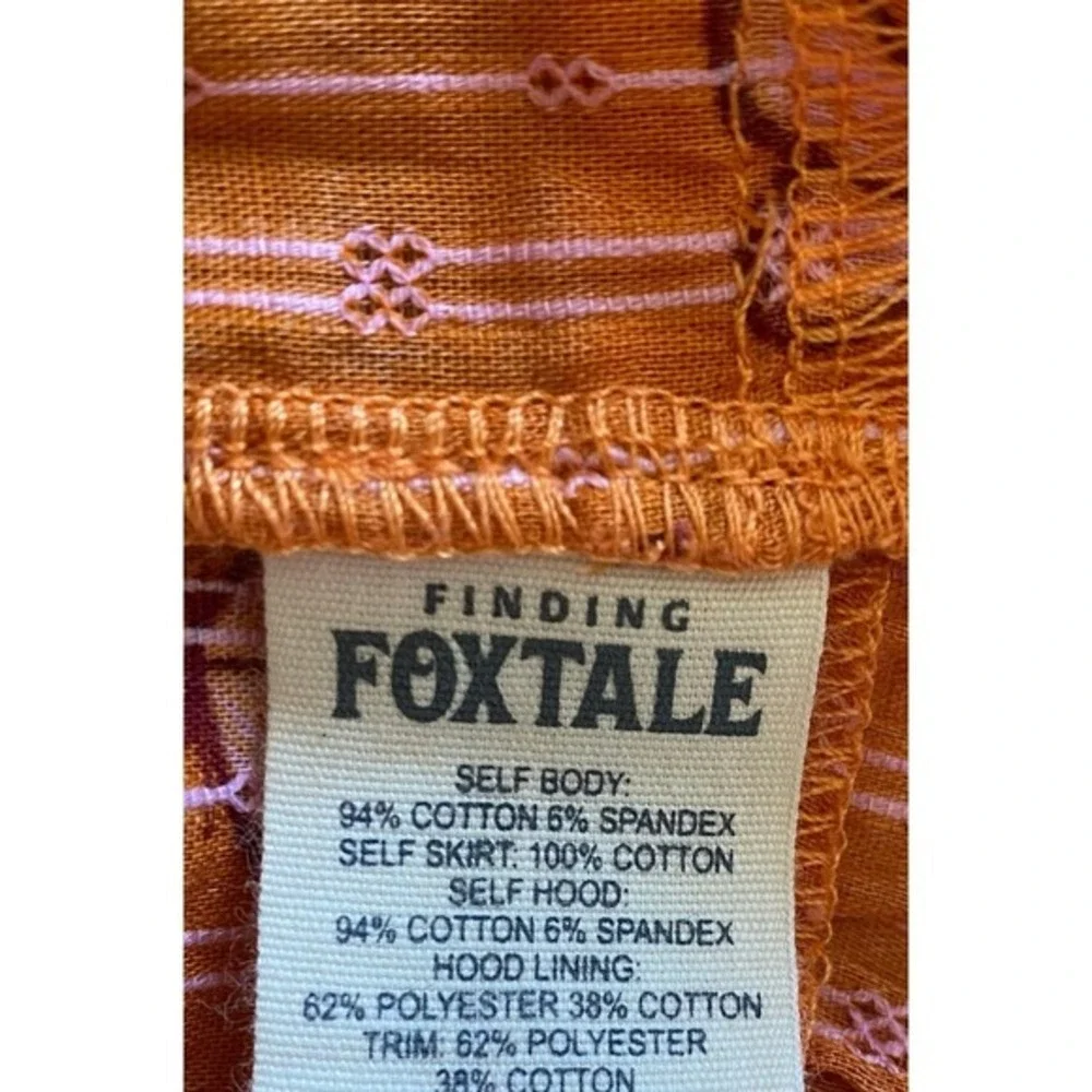 Finding Foxtale Boho Hooded Dress Girls 6 Navy‎ Daisy Whimsical Festival
